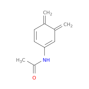 Acetamide, N-[3,4-bis(methylene)-1,5-cyclohexadien-1-yl]-