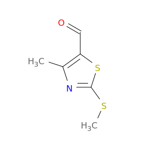 4-methyl-2-(methylsulfanyl)-1,3-thiazole-5-carbaldehyde