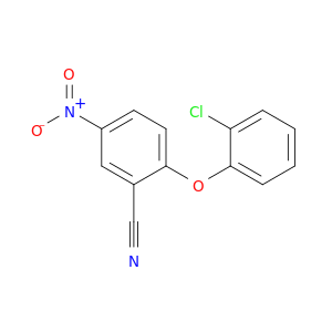 2-(2-CHLOROPHENOXY)-5-NITROBENZONITRILE