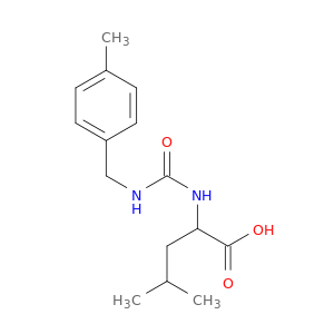4-Methyl-2-({[(4-methylphenyl)methyl]carbamoyl}amino)pentanoic Acid