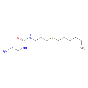 Urea, N-(aminoiminomethyl)-N'-[3-(hexylthio)propyl]-