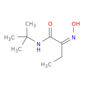 Butanamide, N-(1,1-dimethylethyl)-2-(hydroxyimino)-, (Z)-