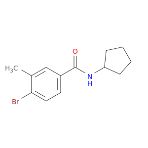 4-Bromo-N-cyclopentyl-3-methylbenzamide