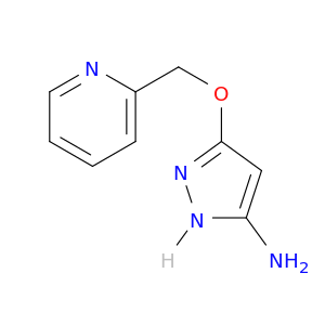 5-(2-吡啶甲氧基)-1H-吡唑-3-胺