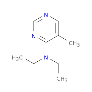 4-Pyrimidinamine, N,N-diethyl-5-methyl-