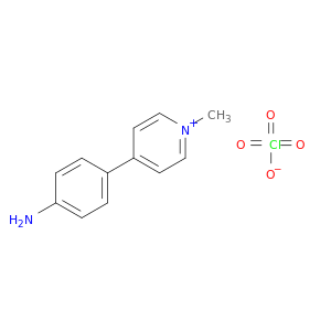 Pyridinium, 4-(4-aminophenyl)-1-methyl-, perchlorate