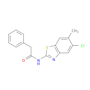 N-(5-氯-6-甲基苯并[d]噻唑-2-基)-2-苯乙酰胺