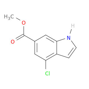 4-氯-1H-吲哚-6-羧酸甲酯