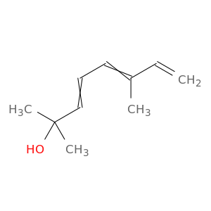 3,5,7-Octatrien-2-ol, 2,6-dimethyl-