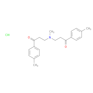 1-Propanone, 3,3'-(methylimino)bis[1-(4-methylphenyl)-, hydrochloride