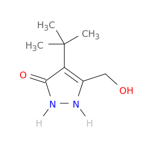 3H-Pyrazol-3-one, 4-(1,1-dimethylethyl)-1,2-dihydro-5-(hydroxymethyl)-