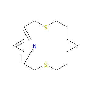 3,11-Dithia-17-azabicyclo[11.3.1]heptadeca-1(17),13,15-triene