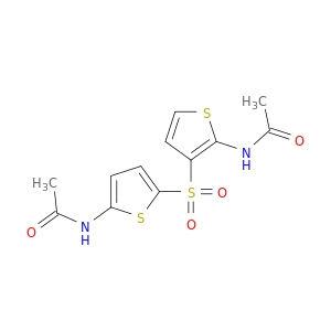 Acetamide, N-[3-[[5-(acetylamino)-2-thienyl]sulfonyl]-2-thienyl]-