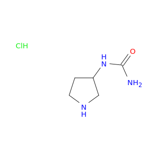 (pyrrolidin-3-yl)urea hydrochloride