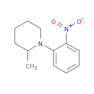 Piperidine, 2-methyl-1-(2-nitrophenyl)-