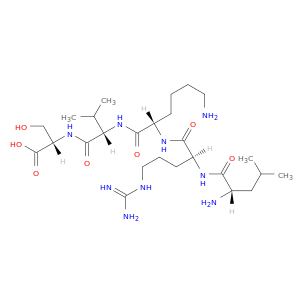 L-Serine, L-leucyl-L-arginyl-L-lysyl-L-valyl-