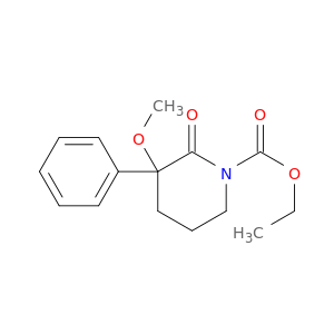 1-(ETHOXYCARBONYL)-3-METHOXY-3-PHENYL-PIPERIDIN-2-ONE