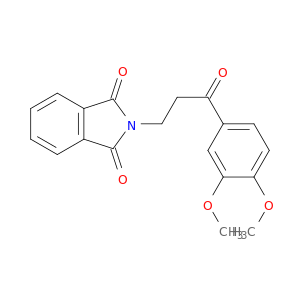 1H-Isoindole-1,3(2H)-dione,2-[3-(3,4-dimethoxyphenyl)-3-oxopropyl]-