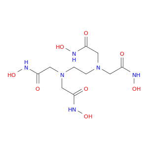 2-[2-(bis(hydroxycarbamoylmethyl)amino)ethyl-(hydroxycarbamoylmethyl)amino]-N-hydroxy-acetamide
