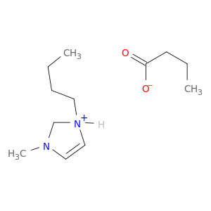 1H-Imidazolium, 1-butyl-3-methyl-, butanoate