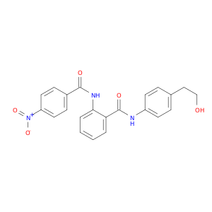 N-(4-(2-羟基乙基)苯基)-2-(4-硝基苯甲酰氨基)苯甲酰胺