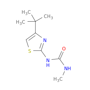 Urea, N-[4-(1,1-dimethylethyl)-2-thiazolyl]-N'-methyl-