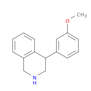 Isoquinoline, 1,2,3,4-tetrahydro-4-(3-methoxyphenyl)-