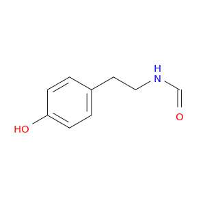 Formamide, N-(p-hydroxyphenethyl)-