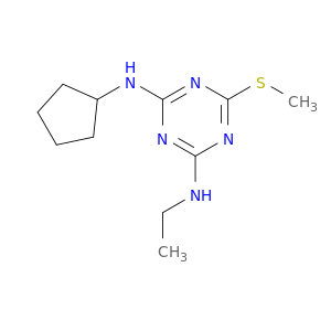N2-环戊基-N4-乙基-6-(甲基硫基)-1,3,5-三嗪-2,4-二胺