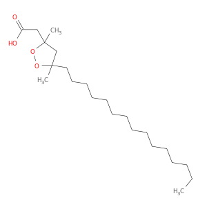 1,2-Dioxolane-3-acetic acid, 3,5-dimethyl-5-pentadecyl-