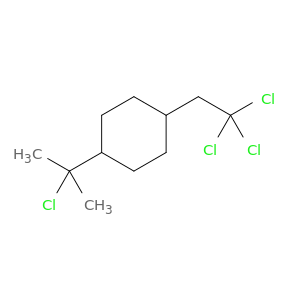 1-(2-chloropropan-2-yl)-4-(2,2,2-trichloroethyl)cyclohexane