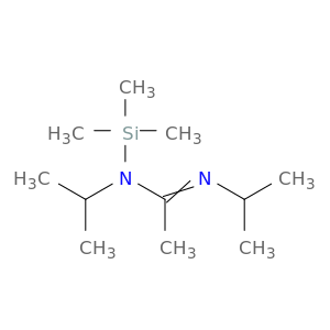 Ethanimidamide, N,N'-bis(1-methylethyl)-N-(trimethylsilyl)-