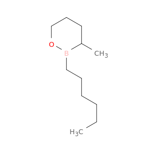 1,2-Oxaborinane, 2-hexyl-3-methyl-