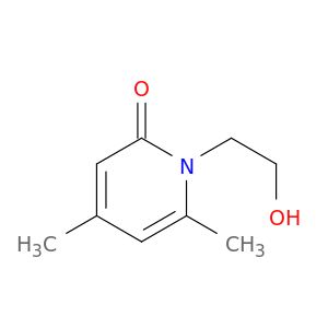 2(1H)-Pyridinone, 1-(2-hydroxyethyl)-4,6-dimethyl-