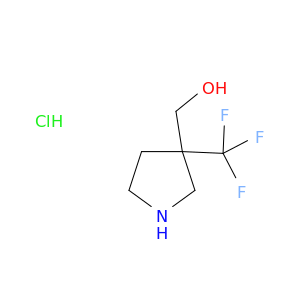 (3-(Trifluoromethyl)pyrrolidin-3-yl)methanol hydrochloride