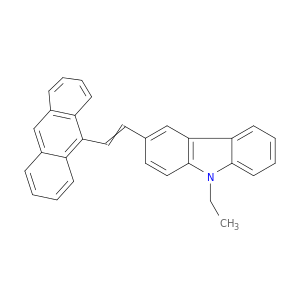 9H-Carbazole, 3-[2-(9-anthracenyl)ethenyl]-9-ethyl-