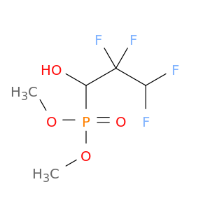 Phosphonic acid, (2,2,3,3-tetrafluoro-1-hydroxypropyl)-, dimethyl ester