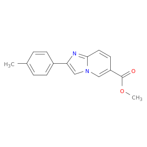 6-(METHOXYCARBONYL)-2-(4-METHYLPHENYL)IMIDAZO[1,2-A]PYRIDINE