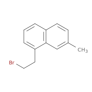 Naphthalene, 1-(2-bromoethyl)-7-methyl-