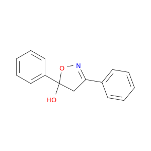 5-Isoxazolol, 4,5-dihydro-3,5-diphenyl-