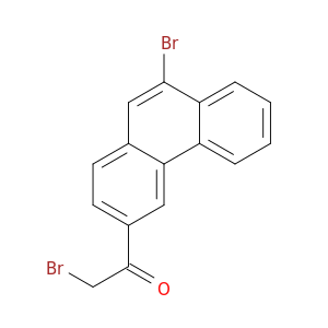 2-bromo-1-(9-bromophenanthren-3-yl)ethanone