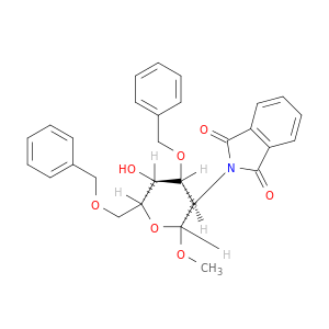 Methyl 3,6-Di-O-benzyl-2-deoxy-2-N-phthalimido-β-D-glucopyranoside