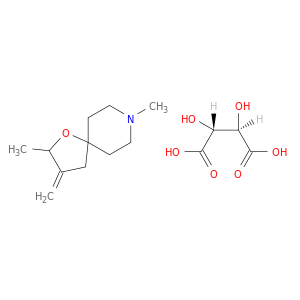 (2R,3R)-2,3-dihydroxybutanedioic acid; 2,8-dimethyl-3-methylidene-1-oxa-8-azaspiro[4.5]decane