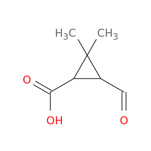 Cyclopropanecarboxylicacid, 3-formyl-2,2-dimethyl-