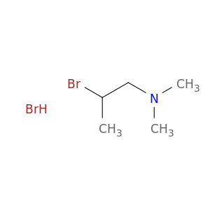 1-Propanamine, 2-bromo-N,N-dimethyl-, hydrobromide