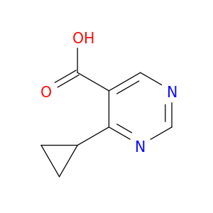 4-Cyclopropylpyrimidine-5-carboxylic acid