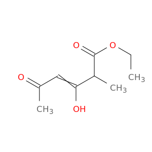 3-Hexenoic acid, 3-hydroxy-2-methyl-5-oxo-, ethyl ester
