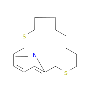 3,12-DITHIA-18-AZABICYCLO[12.3.1]OCTADECA-1(18),14,16-TRIENE