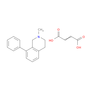 2-METHYL-8-PHENYL-1,2,3,4-TETRAHYDROISOQUINOLINE 2-BUTENEDIOATE
