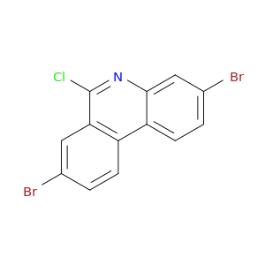 3,8-dibromo-6-chlorophenanthridine